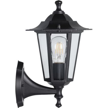 EGLO - Spoljašnja zidna lampa 1xE27/60W crno