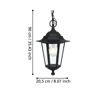 EGLO - Spoljašnja lampa 1xE27/60W