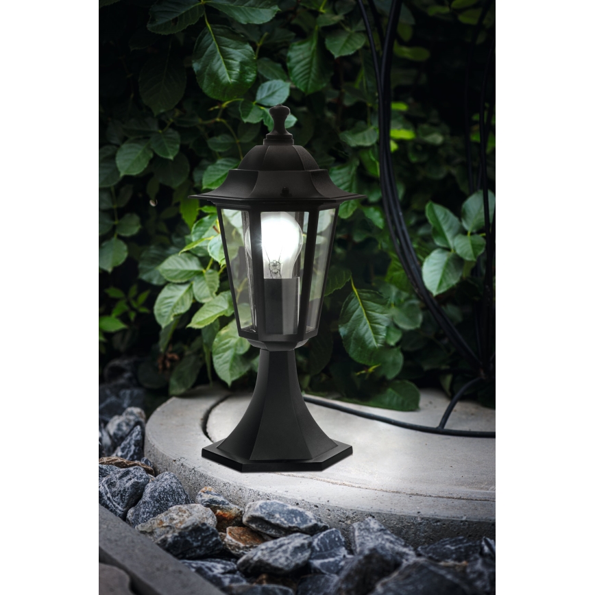 EGLO - Spoljašnja lampa 1xE27/60W crno IP44