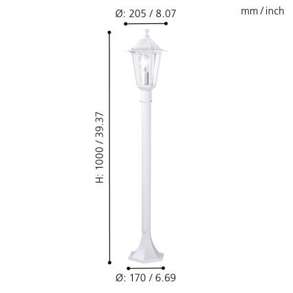 EGLO - Spoljašnja lampa 1xE27/60W