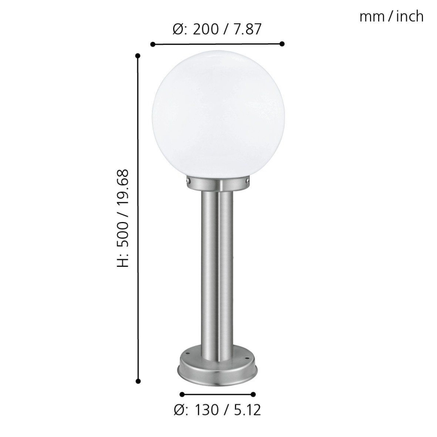Eglo - Spoljašnja lampa 1xE27/60W/230V IP44