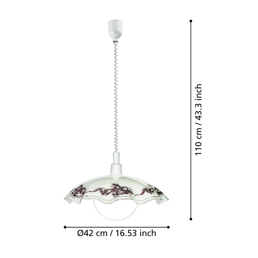 EGLO - Viseća lampa 1xE27/60W