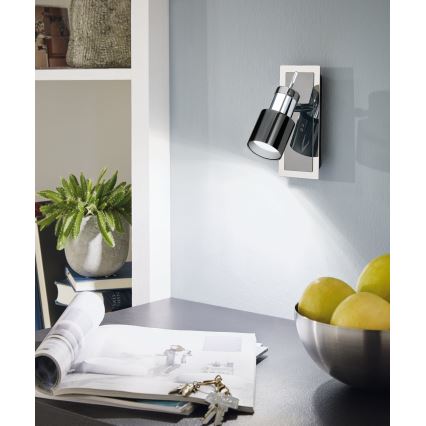 Eglo - LED Reflektorska svjetiljka 1xGU10/5W/230V crna