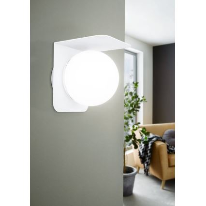 Eglo 31052 - LED RGBW Prigušiva spoljašnja lampa CORRIENTES 1xE27/9W/230V IP44 bela