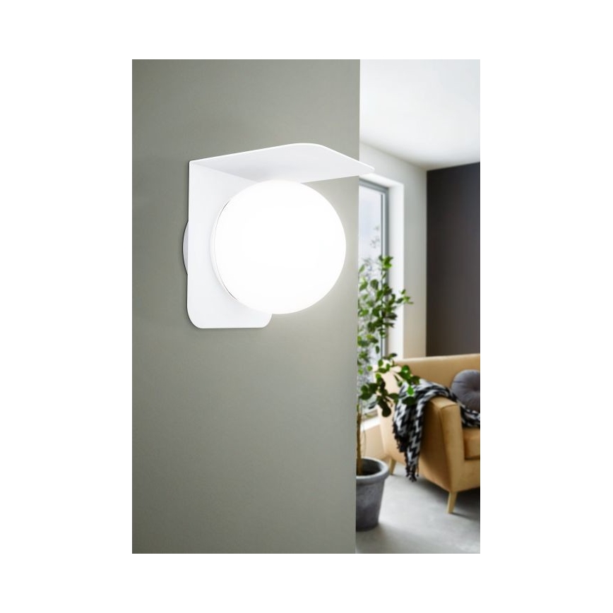 Eglo 31052 - LED RGBW Prigušiva spoljašnja lampa CORRIENTES 1xE27/9W/230V IP44 bela