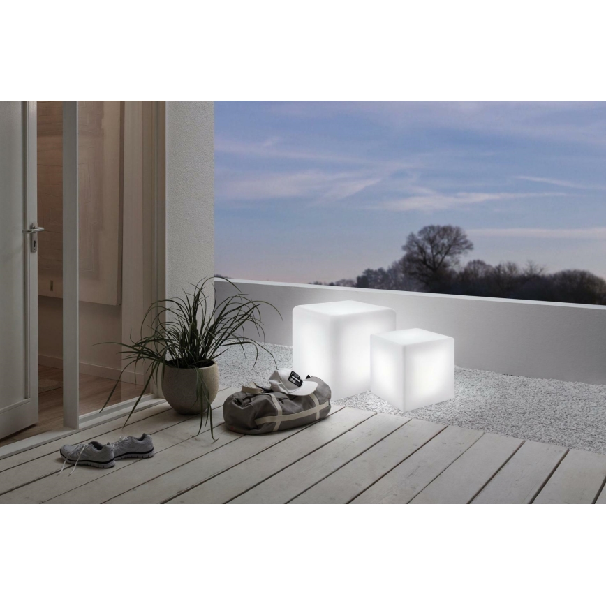 Eglo 31053 - LED RGBW Prigušiva vanjska lampa 1xE27/9W/230V 30 cm IP65