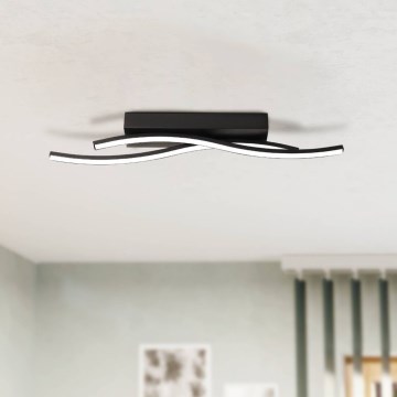 Eglo 31226 - LED Plafonjera ALBORAYA LED/10,8W/230V 3000K crno