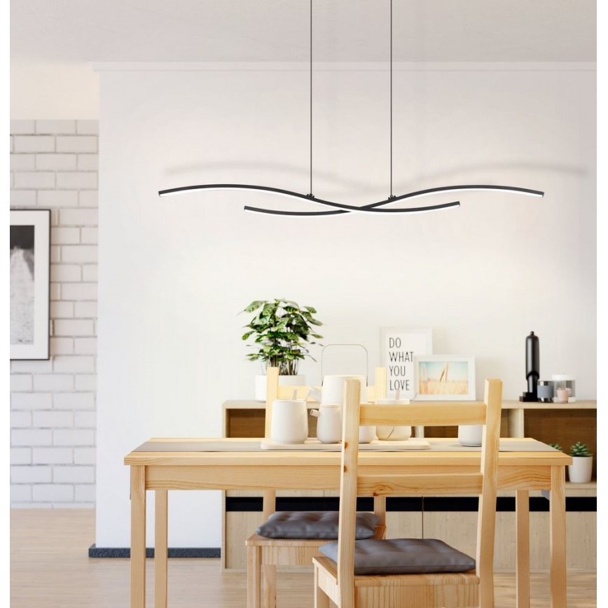 Eglo - LED luster na sajli LED/20,7W/230V