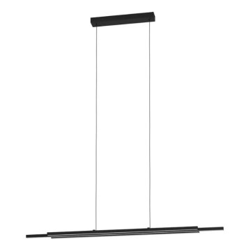 Eglo 31232 - LED luster na sajli CANNIGIONA LED/20,3W/230V crno