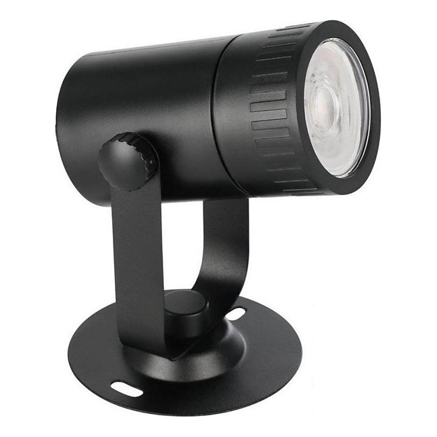 Eglo 31374 - LED RGBW Prigušiva vanjska lampa NEMA-Z 1xGU10/5W/230V 2700-6500K IP65 crno