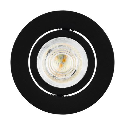 Eglo 31695 - LED RGBW Prigušiva ugradbena lampa SALICETO-Z LED/4,7W/230V 2700-6500K crno