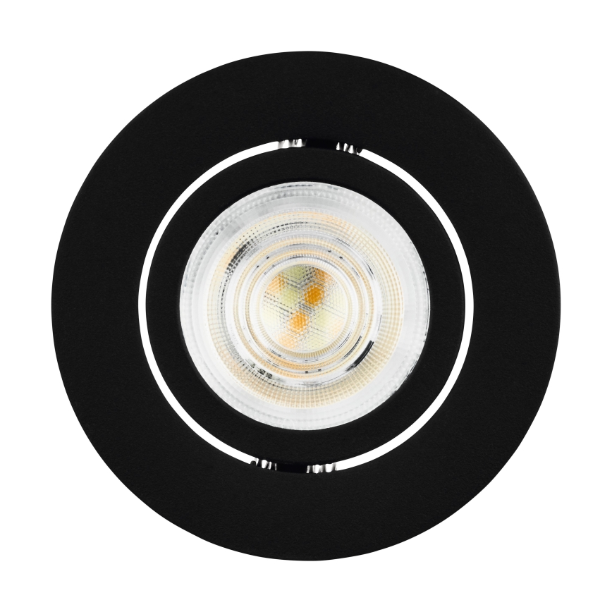 Eglo 31695 - LED RGBW Prigušiva ugradbena lampa SALICETO-Z LED/4,7W/230V 2700-6500K crno