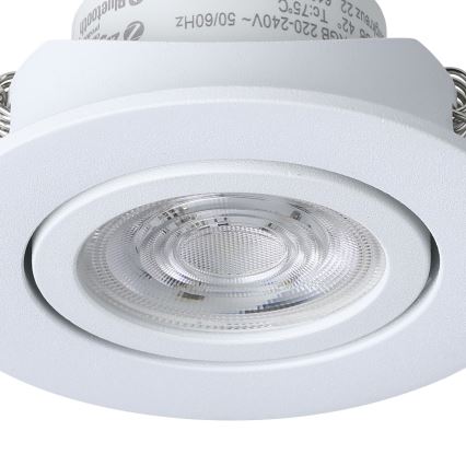 Eglo 31696 - LED RGBW Prigušiva ugradbena lampa SALICETO-Z LED/4,7W/230V 2700-6500K bela