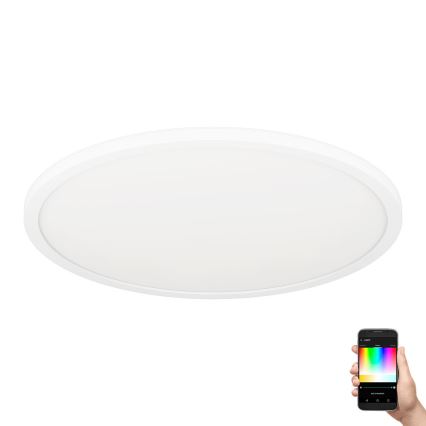 Eglo 31699 - LED RGBW Prigušiva plafonjera ROVITO-Z LED/16,5W/230V 2700-6500K bela