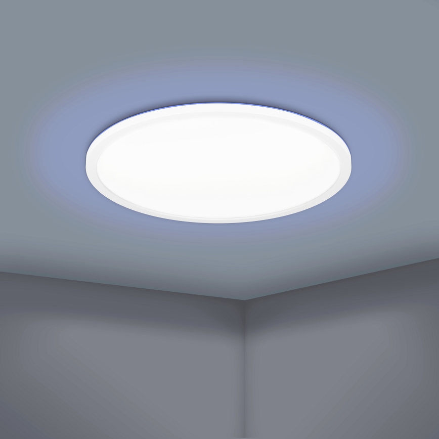 Eglo 31699 - LED RGBW Prigušiva plafonjera ROVITO-Z LED/16,5W/230V 2700-6500K bela