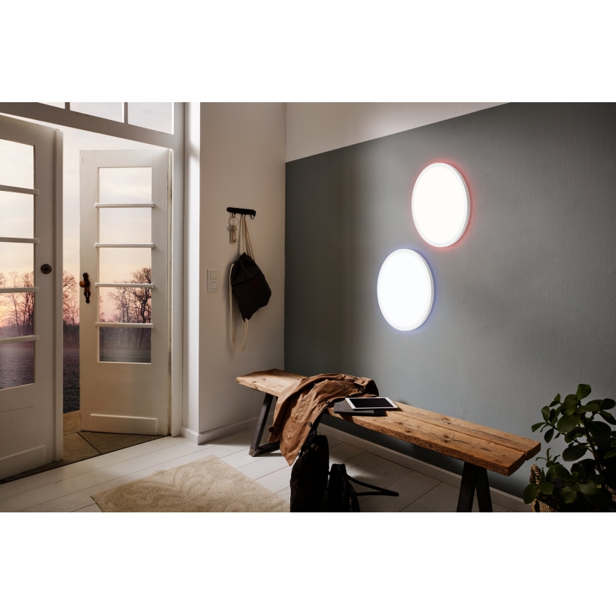 Eglo 31699 - LED RGBW Prigušiva plafonjera ROVITO-Z LED/16,5W/230V 2700-6500K bela