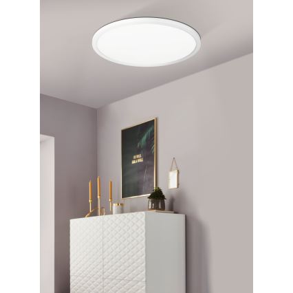Eglo 31699 - LED RGBW Prigušiva plafonjera ROVITO-Z LED/16,5W/230V 2700-6500K bela