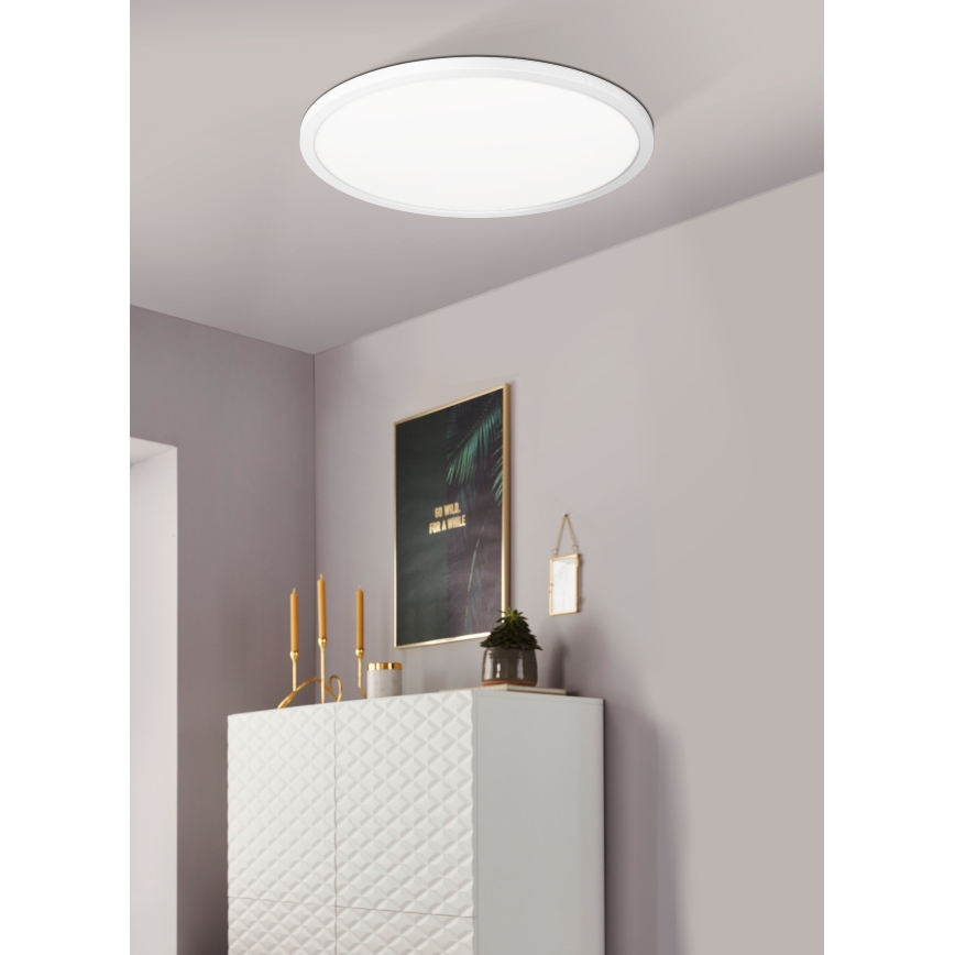 Eglo 31699 - LED RGBW Prigušiva plafonjera ROVITO-Z LED/16,5W/230V 2700-6500K bela