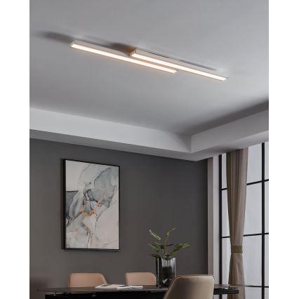 Eglo 31713 - LED RGBW Prigušiva plafonjera SALITERAS-Z LED/20,4W/230V 2700-6500K bela
