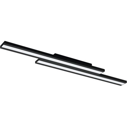 Eglo 31715 - LED RGBW Prigušiva plafonjera SALITERAS-Z LED/20,4W/230V 2700-6500K crno