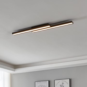 Eglo 31715 - LED RGBW Prigušiva plafonjera SALITERAS-Z LED/20,4W/230V 2700-6500K crno