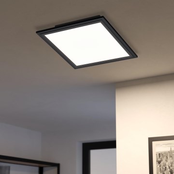 Eglo 31723 - LED Prigušiva plafonjera SALOBRENA-Z LED/15,3W/230V 2700-6500K crno