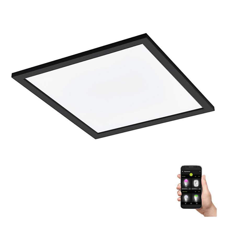 Eglo 31724 - LED Prigušiva plafonjera SALOBRENA-Z LED/21,5W/230V 2700-6500K crno