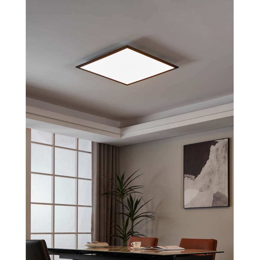Eglo 31725 - LED Prigušiva plafonjera SALOBRENA-Z LED/33W/230V 2700-6500K crno