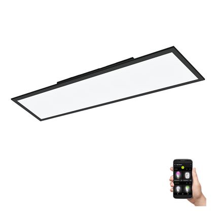 Eglo 31726 - LED Prigušiva plafonjera SALOBRENA-Z LED/33,5W/230V 2700-6500K crno