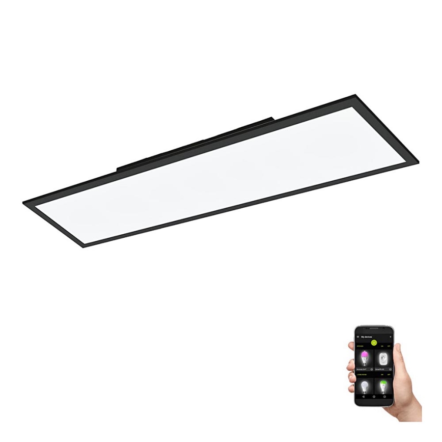 Eglo 31726 - LED Prigušiva plafonjera SALOBRENA-Z LED/33,5W/230V 2700-6500K crno
