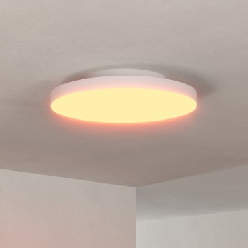 Eglo 31728 - LED RGBW Prigušiva plafonjera TURCONA-Z LED/22,4W/230V 2700-6500K bela