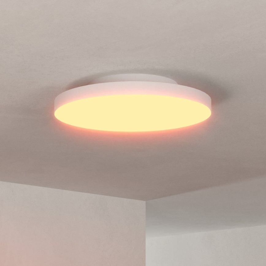 Eglo 31728 - LED RGBW Prigušiva plafonjera TURCONA-Z LED/22,4W/230V 2700-6500K bela