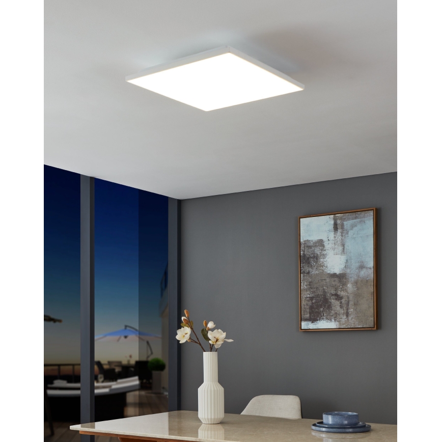 Eglo 31731 - LED RGBW Prigušiva plafonjera TURCONA-Z LED/16W/230V 2700-6500K bela