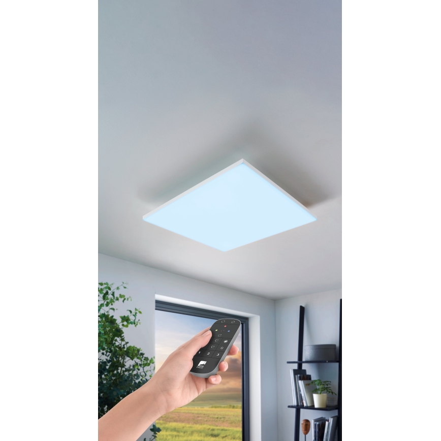 Eglo 31733 - LED RGBW Prigušiva plafonjera TURCONA-Z LED/32,4W/230V 2700-6500K bela