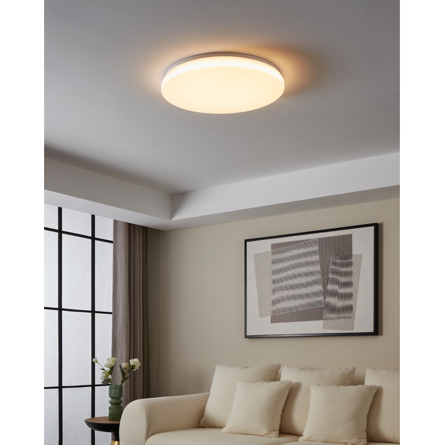 Eglo 31738 - LED Prigušiva plafonjera TOTARI-Z LED/44,8W/230V 2700-6500K bela