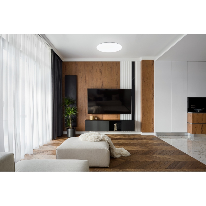 Eglo 31738 - LED Prigušiva plafonjera TOTARI-Z LED/44,8W/230V 2700-6500K bela