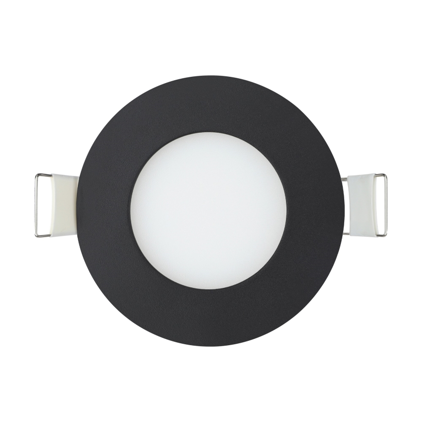 Eglo 31743 - Komplet 3x LED prigušiva kupatilska ugradna svetla FUEVA-Z 1xLED/2,8W/230V 2700-6500 IP44 crna prečnik 8,5 cm
