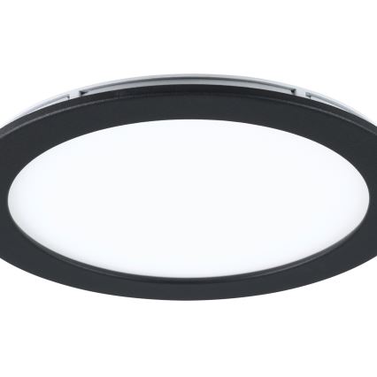 Eglo 31744 - LED Prigušiva ugradbena lampa za kupatilo FUEVA-Z LED/10,5W/230V 2700-6500K IP44 crno