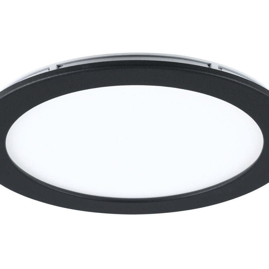 Eglo 31744 - LED Prigušiva ugradbena lampa za kupatilo FUEVA-Z LED/10,5W/230V 2700-6500K IP44 crno