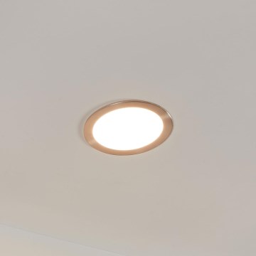Eglo 31746 - LED Prigušiva ugradbena lampa za kupatilo FUEVA-Z LED/10,5W/230V 2700-6500K IP44 krom