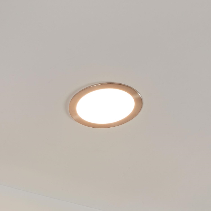 Eglo 31746 - LED Prigušiva ugradbena lampa za kupatilo FUEVA-Z LED/10,5W/230V 2700-6500K IP44 krom