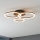 Eglo 31771 - LED Prigušiva plafonjera PARRAPOS-Z LED/33W/230V 3000-6500K crno