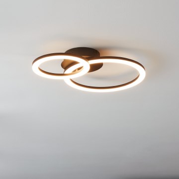 Eglo 31772 - LED Prigušiva plafonjera PARRAPOS-Z LED/15W/230V 3000-6500K crno