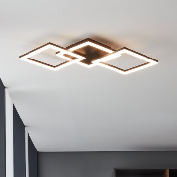 Eglo 31775 - LED Prigušiva plafonjera PARANDAY-Z LED/32,4W/230V 3000-6500K crno
