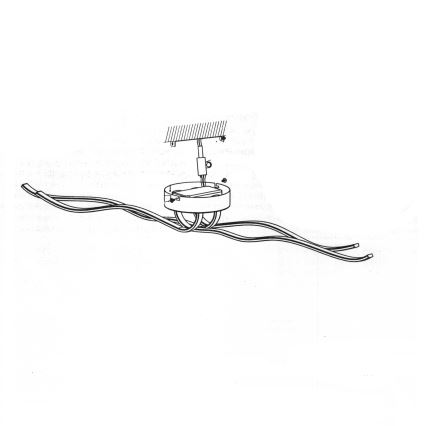 Eglo - LED plafonjera LED/40W/230V