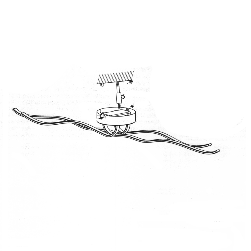 Eglo - LED plafonjera LED/40W/230V