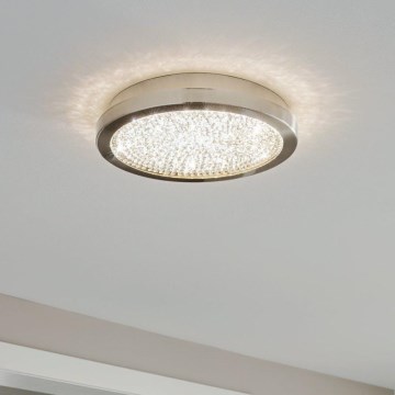 Eglo 32047 - LED Kristalna plafonjera AREZZO 2 LED/17,92W/230V