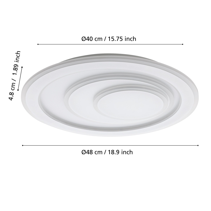 Eglo  - LED Plafonjera LED/21W/230V pr. 48 cm