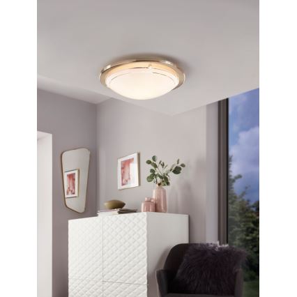 Eglo 32094 - LED Plafonjera PLANET LED/11W/230V 3000K mat krom