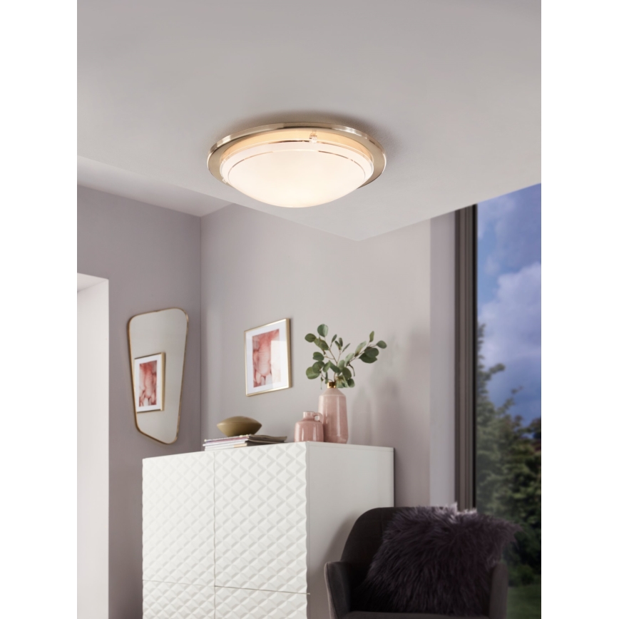 Eglo 32094 - LED Plafonjera PLANET LED/11W/230V 3000K mat krom